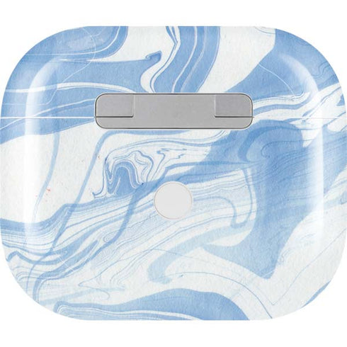 Blue Marbling Apple AirPods (3rd Gen 2021) Skin