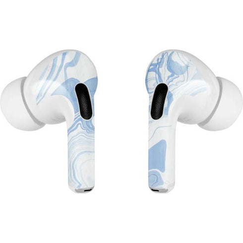 Blue Marbling Apple AirPods Pro Skin