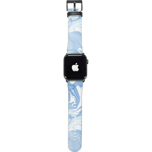 Blue Marbling Apple Watch Band 38-40mm