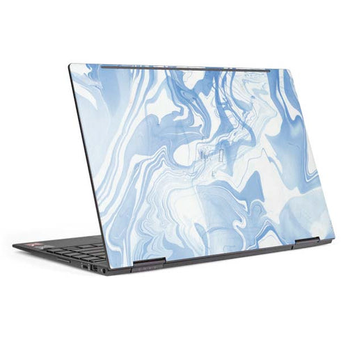 Blue Marbling HP Envy Skin