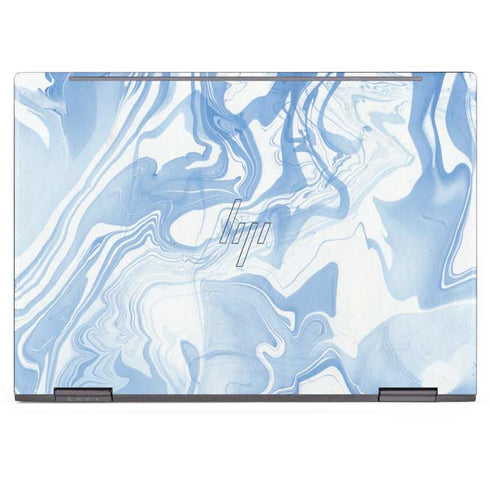 Blue Marbling HP Envy Skin