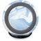 Blue Marbling Fast Charge Wireless Charging Stand Skin