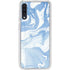 Blue Marbling Galaxy A50 Clear Case