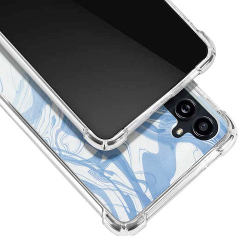 Blue Marbling Galaxy A54 5G Clear Case