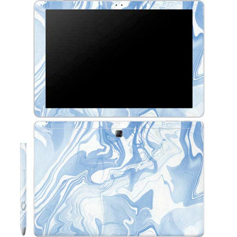 Blue Marbling Galaxy Book 12in Skin