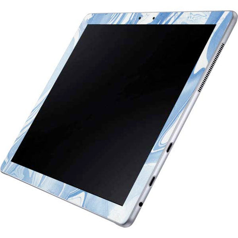 Blue Marbling Galaxy Book 12in Skin