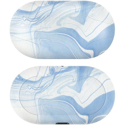 Blue Marbling Galaxy Buds Skin