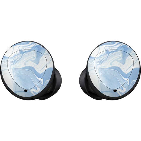 Blue Marbling Galaxy Buds Skin