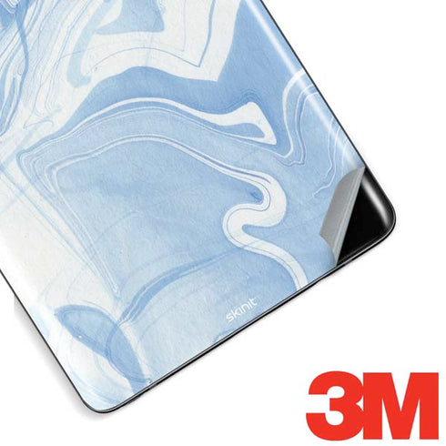 Blue Marbling Galaxy Note 8 Skin