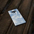 Blue Marbling Galaxy Note 9 Skin