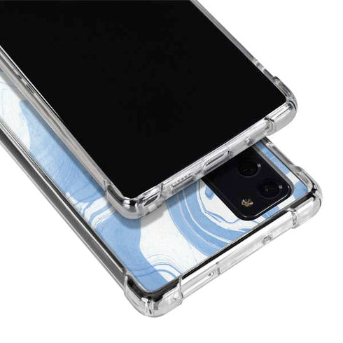 Blue Marbling Galaxy Note20 5G Clear Case