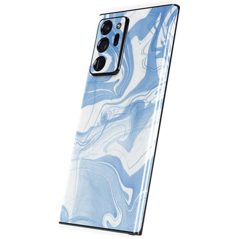 Blue Marbling Galaxy Note20 Ultra 5G Skin