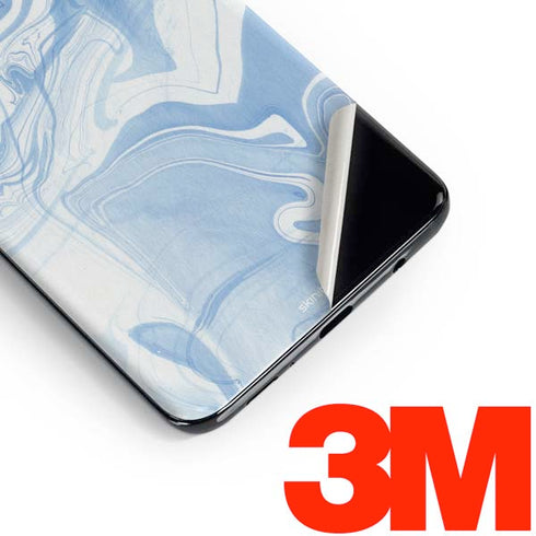 Blue Marbling Galaxy S10 Skin