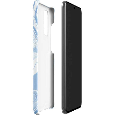 Blue Marbling Galaxy S20 Lite Case