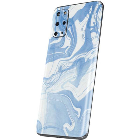 Blue Marbling Galaxy S20 Plus Skin