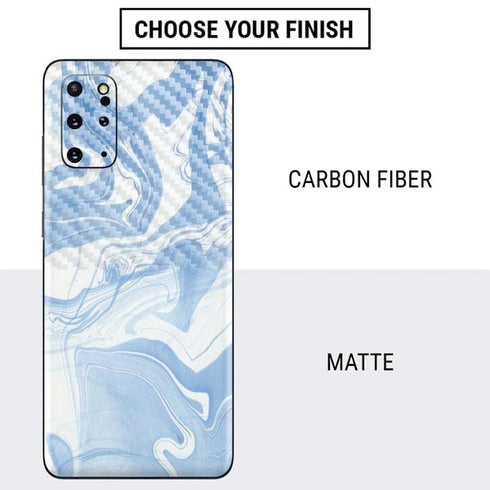 Blue Marbling Galaxy S20 Plus Skin