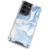 Blue Marbling Galaxy S21 Ultra 5G Clear Case
