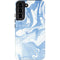 Blue Marbling Galaxy S22 Plus Pro Case