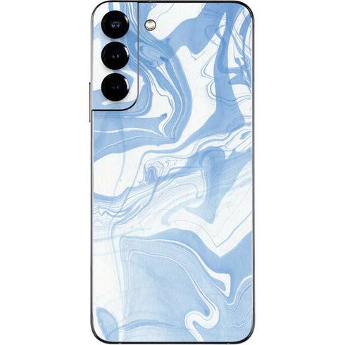 Blue Marbling Galaxy S22 Plus Skin