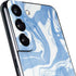 Blue Marbling Galaxy S22 Skin