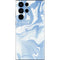 Blue Marbling Galaxy S22 Ultra Skin