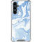Blue Marbling Galaxy S23 FE Clear Case