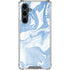 Blue Marbling Galaxy S23 FE Clear Case