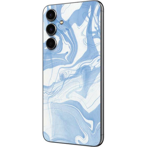 Blue Marbling Galaxy S23 FE Skin