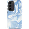 Blue Marbling Galaxy S23 Pro Case