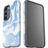 Blue Marbling Galaxy S23 Pro Case