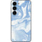 Blue Marbling Galaxy S23 Skin