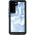 Blue Marbling Galaxy S23 Waterproof Case