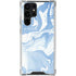 Blue Marbling Galaxy S24 Ultra Clear Case