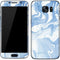 Blue Marbling Galaxy S7 Skin