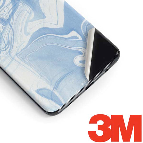 Blue Marbling Galaxy S9 Plus Skin