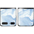 Blue Marbling Galaxy Z Flip Skin