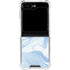 Blue Marbling Galaxy Z Flip5 5G Clear Case