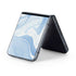 Blue Marbling Galaxy Z Flip5 5G Skin