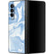 Blue Marbling Galaxy Z Fold3 5G Skin