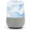 Blue Marbling Google Home Skin