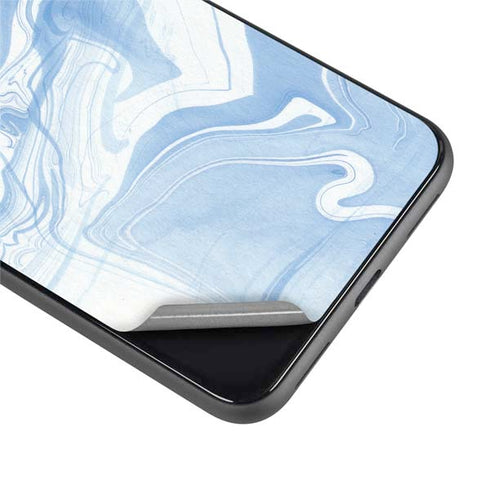 Blue Marbling Google Pixel 4 XL Skin
