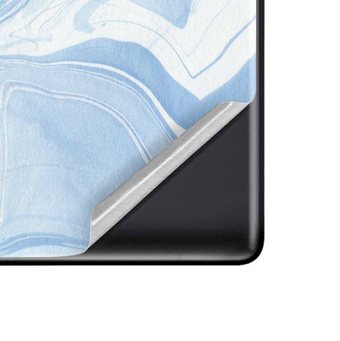 Blue Marbling Google Pixel 6 Skin
