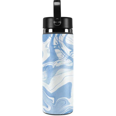 Blue Marbling Hydro Flask 20oz Wide Mouth Skin