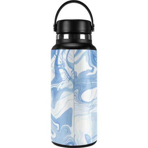 Blue Marbling Hydro Flask 32oz Wide Mouth Skin