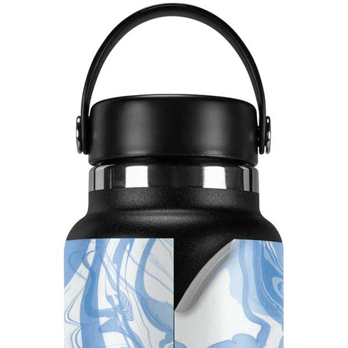 Blue Marbling Hydro Flask 32oz Wide Mouth Skin