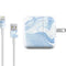 Blue Marbling iPad Charger (10W USB) Skin