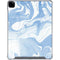 Blue Marbling iPad Pro 12.9in (2020) Clear Case