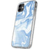 Blue Marbling iPhone 11 Clear Case