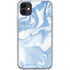 Blue Marbling iPhone 11 Clear Case