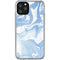 Blue Marbling iPhone 11 Pro Clear Case